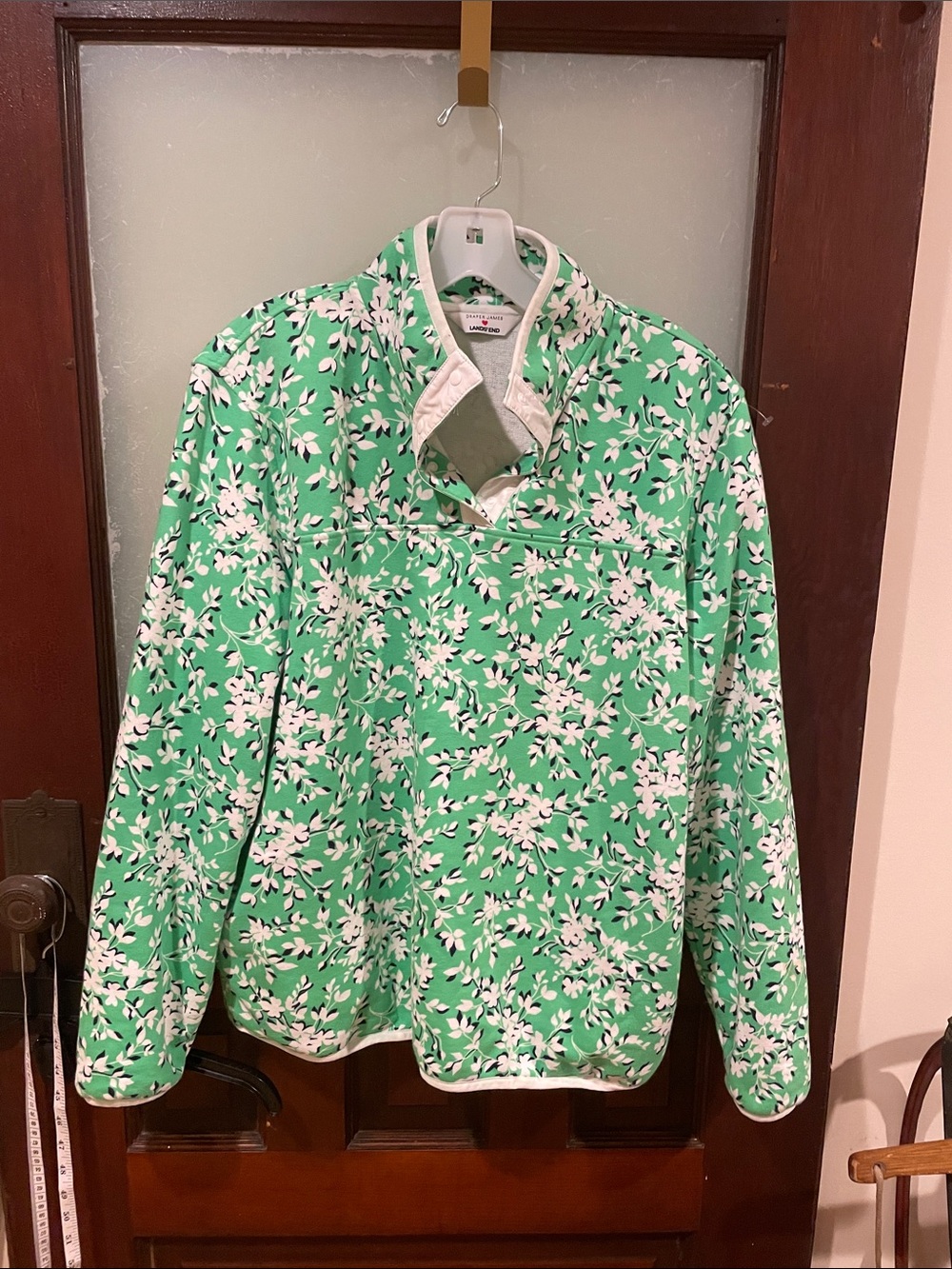 Draper James Lands End floral pull over